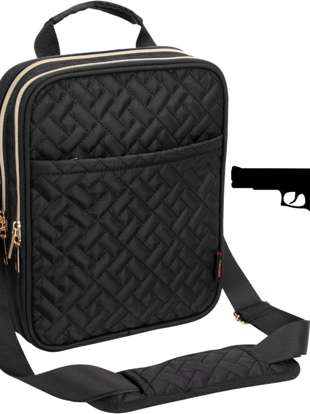 Gun Pouch Multipurpose Carry Pistol Holster Fanny Pack Waist Bag for Women, Wais